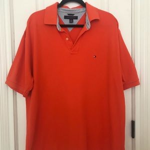 Tommy Hilfiger Orange Polo
